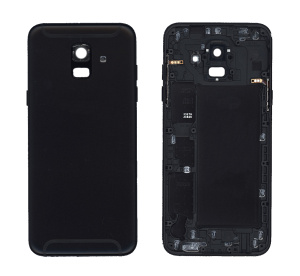 Задняя крышка для Samsung Galaxy A6 (2018) SM-A600F черная
