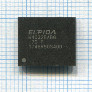 Видеопамять ELPIDA W4032BABG-70-F