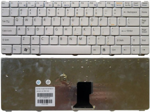 Клавиатура для ноутбука Sony Vaio VGN-NR21Z белая