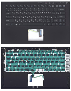 Топкейс для Sony Vaio VPCZ2 черный