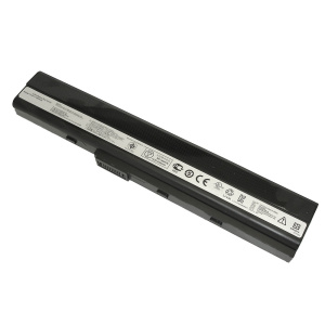 Аккумуляторная батарея для ноутбука Asus A42, A52, K52  4400mAh A32-K52 черная
