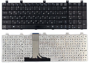 Клавиатура для ноутбука MSI GE600 GE603 X600 1675 черная
