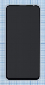 Защитное стекло Privacy "Анти-шпион" для Xiaomi Redmi K30 Pro