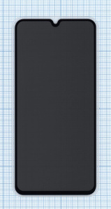 Защитное стекло Privacy "Анти-шпион" для Samsung Galaxy M21