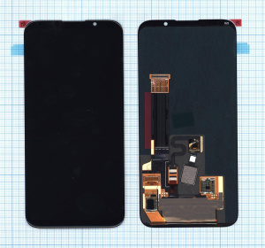 Дисплей для Meizu 16 (16x) черный