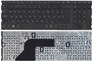 Клавиатура для ноутбука HP Probook 4510S 4515S 4710S черная (Вертикальный Enter)