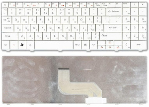 Клавиатура для ноутбука Gateway NV52 NV53 NV54 NV56 NV58 белая