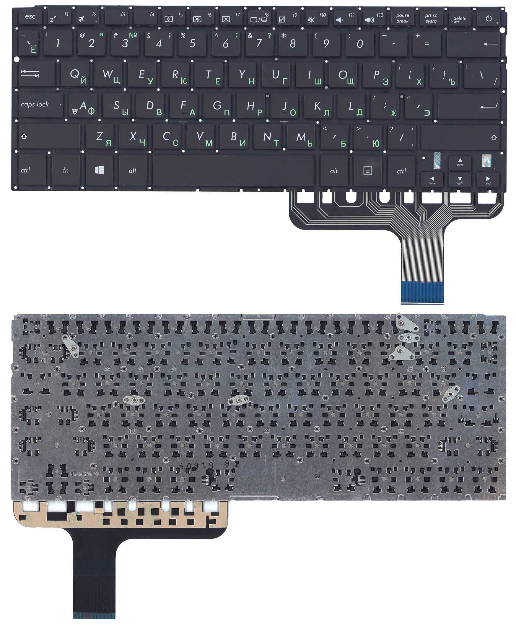 Клавиатура для ноутбука Asus Zenbook UX305 UX302L UX302LA UX302LG  черная
