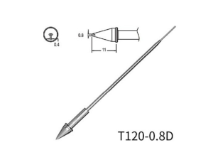 Жало ATTEN T120-0.8D для ST-1203D