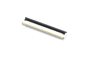 Разъем FPC Flip-Lock 1010-24RLGF 24 pin высота 1мм шаг 1мм