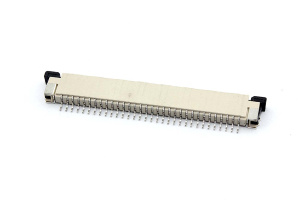 Разъем FPC  Half Coverage Top Contact 1.0K-BS-32PWB 32 pin высота 2мм шаг 1мм