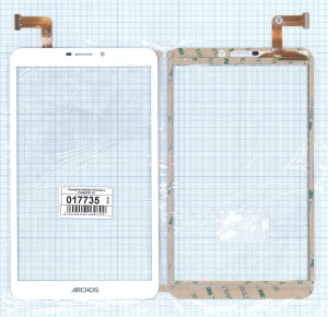 Сенсорное стекло (тачскрин) Onda V819 3G CN069FPC-V0 (205*120 mm) белое