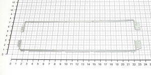Петли для ноутбука Samsung (направляющие) NP270E5E NP270E5J NP270E5G NP270E5V 15.6"