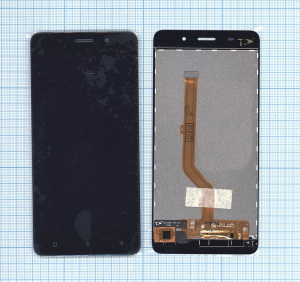 Дисплей для Highscreen Power Rage Evo черный