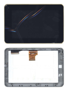 Модуль (матрица + тачскрин) для Acer Iconia Tab B1-710 B1-711 черный