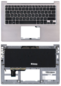 Топкейс для Asus ZenBook UX303L серебристый