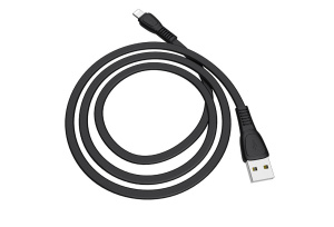 Кабель USB HOCO X40 Noah для Lightning, 2.4А, длина 1 м, черный