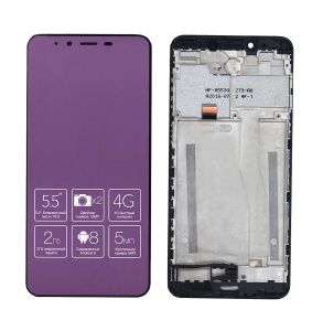 Дисплей для Inoi 5 Pro черный с рамкой