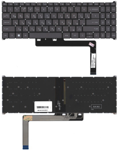 Клавиатура для ноутбука Acer Aspire Go 17 AG17-31P-382s 32pin черная