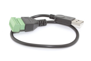 Кабель со сборным  разъемом USB тип А папа