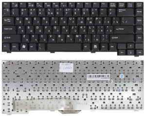 Клавиатура для ноутбука Fujitsu-Siemens A1667 A3667 L6825 D6830 D7830 D6820 черная