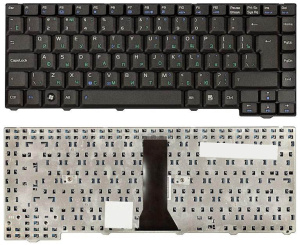 Клавиатура для ноутбука Asus F2 F3 Z53 24pin черная