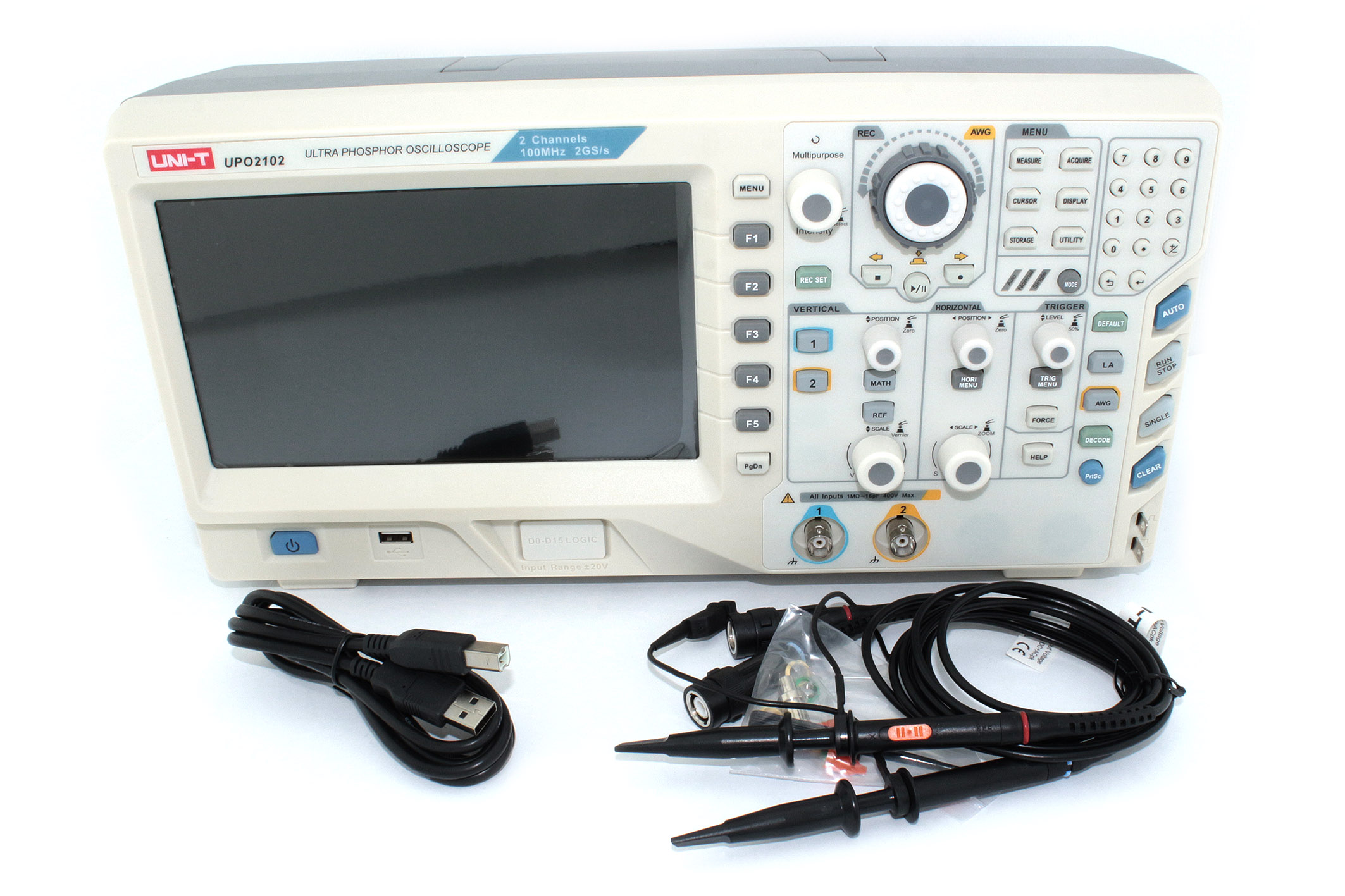 Цифровой осциллограф UNI-T UPO2102.