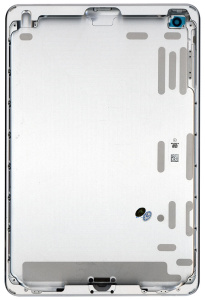 Задняя крышка для Apple IPad mini A1432 серебристая (wifi)