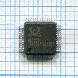 Контроллер Realtek ALC887 с разбора