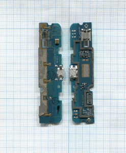 Плата разъема питания с микрофоном для Lenovo S856