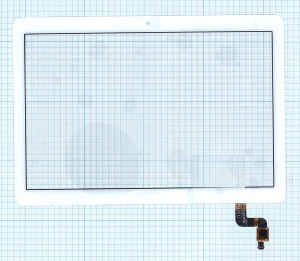 Сенсорное стекло (тачскрин) для Huawei MediaPad T3 10 белое