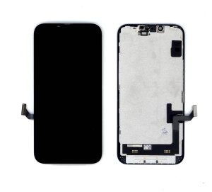 Дисплей (модуль) для Apple iPhone 14 в сборе с тачскрином (FOG) черный
