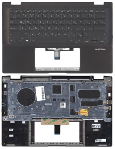 Топкейс для Asus UX463 черный