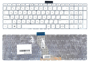 Клавиатура для ноутбука HP 15-BW 250 G6 белая