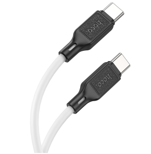 Кабель USB-C HOCO X90 Cool Type-C-Type-C, 3A, 60W, 1м, белый