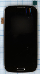 Дисплей для Samsung Galaxy S4 GT-I9500 черный с рамкой