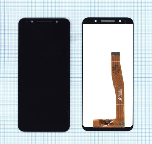 Дисплей для Alcatel 3 5052 черный