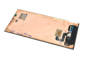 Дисплей для Samsung Galaxy S22 Ultra SM-S908B в сборе с тачскрином черный (GH82-27488A) OR(Ref)