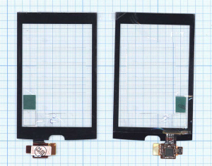 Сенсорное стекло (тачскрин) для Huawei U8500 Ideos X2 черное