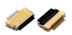 Разъем FPC Flip-Lock 0810-20RLGF 20 pin высота 1мм шаг 0,8мм
