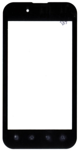 Сенсорное стекло (тачскрин) для LG Optimus P970 черное