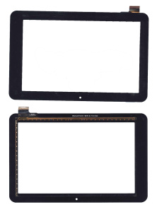 Сенсорное стекло (тачскрин) для Prestigio Multipad PMT5587 черное