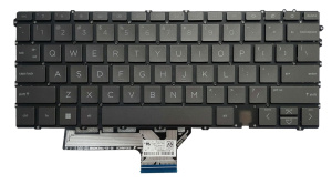 Клавиатура для ноутбука HP Spectre x360 14-ef черная