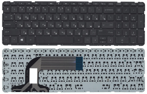Клавиатура для ноутбука HP Pavilion 17 17-E черная без рамки
