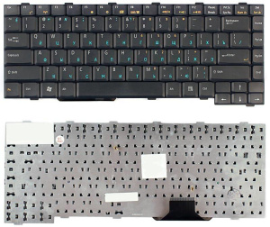 Клавиатура для ноутбука Asus W1 W1Ga W1Gc W1J  W1N W1V W1000 черная