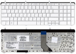 Клавиатура для ноутбука HP Pavilion DV7 DV7-2000 DV7-2100 DV7-2200 DV7-3000 белая