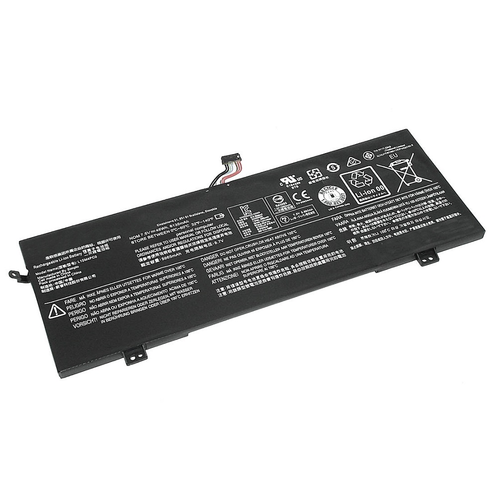 Аккумуляторная батарея для ноутбука Lenovo 710S-13ISK (L15M4PC0) 7.5V 6135mAh