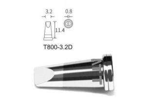 Жало ATTEN T800-3.2D для паяльника SP-100