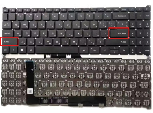 Клавиатура для ноутбука Acer Aspire A315-59 черная