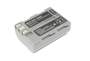 Аккумуляторная батарея для фотоаппарата Nikon D80 (EN-EL3e) 7.4V 2200mAh Li-ion